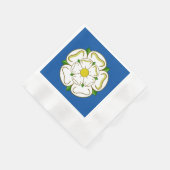 Vlag van Yorkshire Napkins Servet (Hoek)