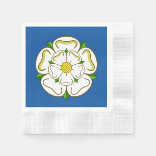 Vlag van Yorkshire Napkins Servet