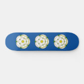 Vlag van Yorkshire Persoonlijk Skateboard (Horizontaal)
