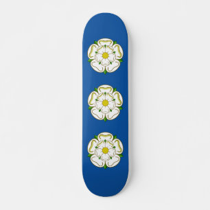 Vlag van Yorkshire Persoonlijk Skateboard