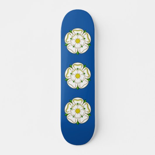 Vlag van Yorkshire Persoonlijk Skateboard (Voorkant)