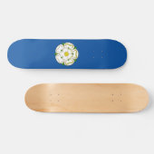Vlag van Yorkshire Persoonlijk Skateboard (Horizontaal)