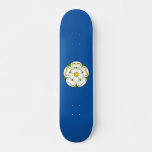 Vlag van Yorkshire Persoonlijk Skateboard