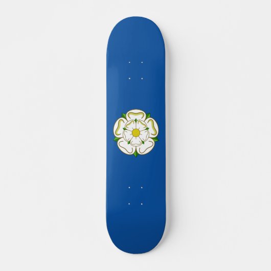 Vlag van Yorkshire Persoonlijk Skateboard (Voorkant)