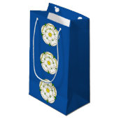 Vlag van Yorkshire Small Gift Bag Klein Cadeauzakje (Voorkant Gekanteld)