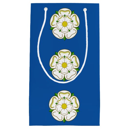 Vlag van Yorkshire Small Gift Bag Klein Cadeauzakje (Voorkant)