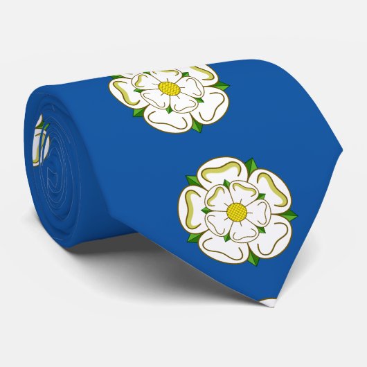 Vlag van Yorkshire Stropdas (Opgerold)