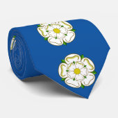 Vlag van Yorkshire Stropdas (Opgerold)