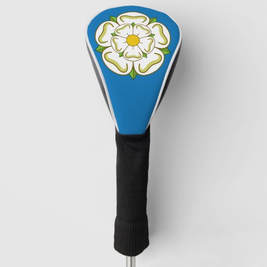 Vlag van Yorkshire (VK) Golfheadcover (Voorkant)