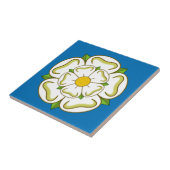 Vlag van Yorkshire (VK) Tegeltje (Zijkant)