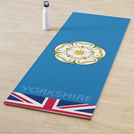 Vlag van Yorkshire (VK) Yogamat (In situ)