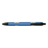 Vlag van Yorkshire Zwarte Inkt Pen (Achterkant)