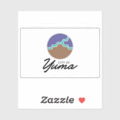 Vlag van Yuma, Arizona, USA Sticker (Vel)