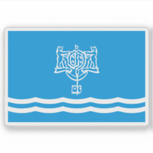 Vlag van Yuzhno-Sakhalinsk (Oblast Sachalin), Japa Sticker