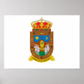 Vlag van Zacatecas Poster (Voorkant)
