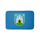 Vlag van Zagreb, Kroatische badkamer Mat (Voorkant)