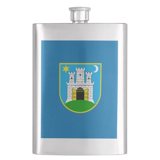 Vlag van Zagreb, Kroatische fles Flacon (Voorkant)