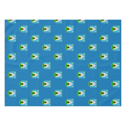Vlag van Zagreb, Kroatische tablet Tafelkleed (Voorkant (Horizontaal))