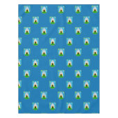 Vlag van Zagreb, Kroatische tablet Tafelkleed (Voorkant)