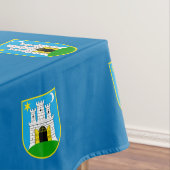 Vlag van Zagreb, Kroatische tablet Tafelkleed (Voorbeeld)