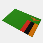 Vlag van Zambia Deurmat (Schuin)