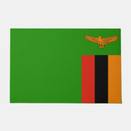 Vlag van Zambia Deurmat