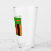 Vlag van Zambia Glas (Links)
