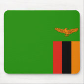 Vlag van Zambia Muismat (Voorkant)