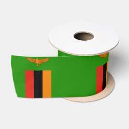 Vlag van Zambia Satijnen Lint