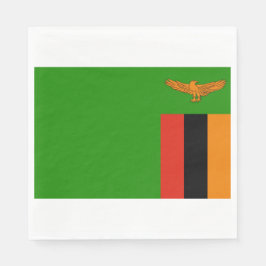 Vlag van Zambia Servet