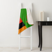 Vlag van Zambia Sherpa Deken (In situ)