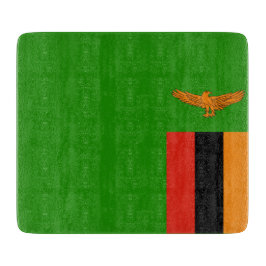 Vlag van Zambia Snijplank