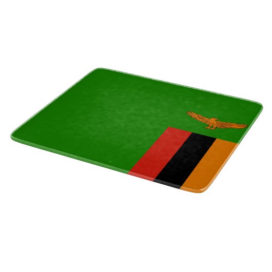 Vlag van Zambia Snijplank (Hoek)