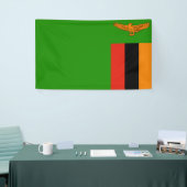 Vlag van Zambia Spandoek (Beurs)