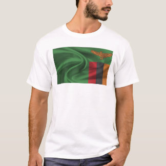 Vlag van Zambia T-shirt