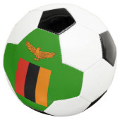 vlag van zambia voetbal (Drie kwart)