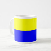 Vlag van Zandvoort Koffiemok (Voorkant links)