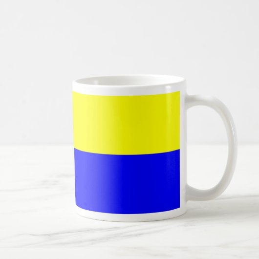 Vlag van Zandvoort Koffiemok (Rechts)