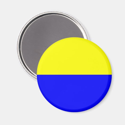 Vlag van Zandvoort Magneet (Voorkant / Achterkant)