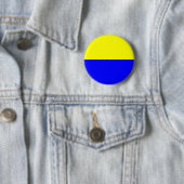 Vlag van Zandvoort Ronde Button 5,7 Cm (In situ)
