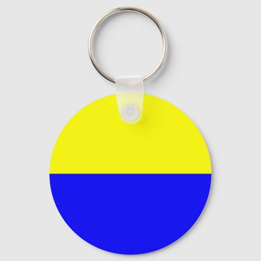 Vlag van Zandvoort Sleutelhanger (Voorkant)