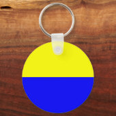 Vlag van Zandvoort Sleutelhanger (Voorkant)
