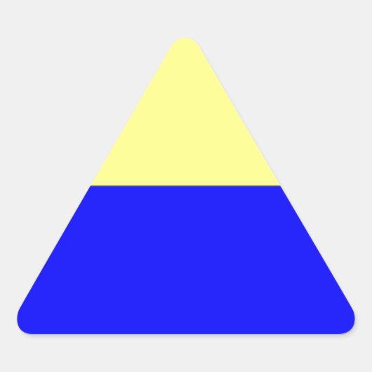 Vlag van Zandvoort Sticker (Voorkant)