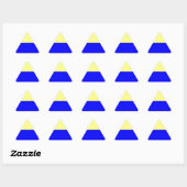 Vlag van Zandvoort Sticker (Vel)