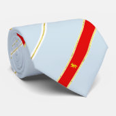 vlag van Zaragoza Stropdas (Opgerold)
