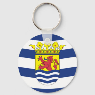 Vlag van Zeeland Sleutelhanger