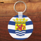 Vlag van Zeeland Sleutelhanger (Voorkant)