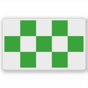 Vlag van Zevenwouden, Nederland Sticker