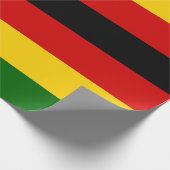 Vlag van Zimbabwe Cadeaupapier (Hoek)