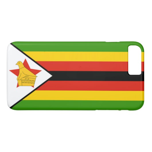 Vlag van Zimbabwe Case-Mate iPhone Case (Achterkant (Horizontaal))